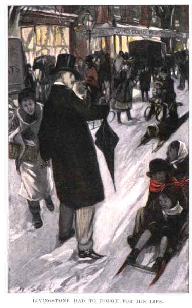 Livingstone had to dodge for his life.