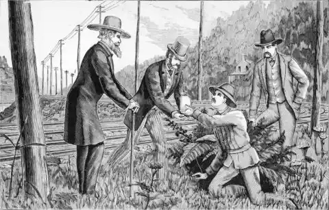 With surprise and joy they saw him draw forth the identical dingy-looking canvas bag.