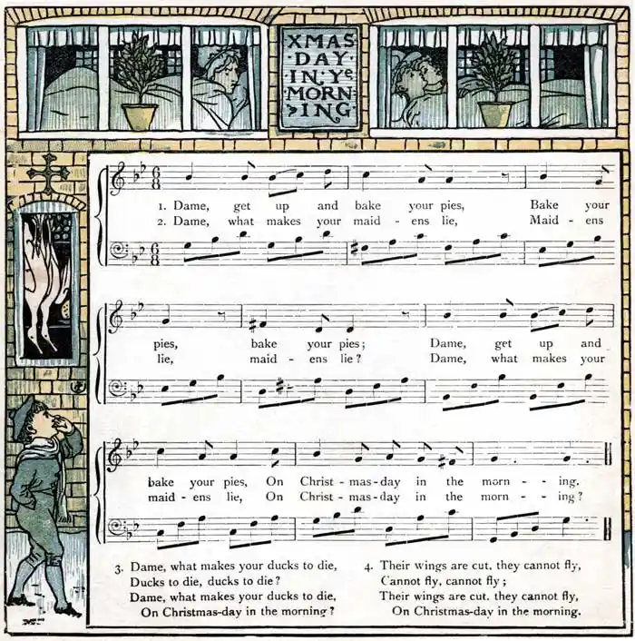 Xmas Day in Ye Morning music