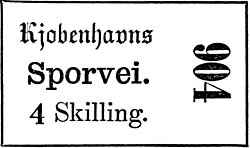 Kjobenhavns Sporvei 4 Skilling 904