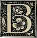 Illustrated letter B