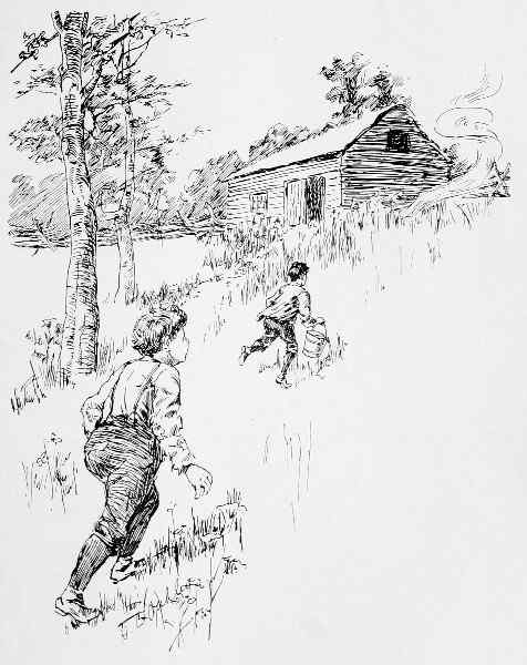"'COME ON QUICK, PLUMS! DAN'S SET THE BARN A-FIRE.'"