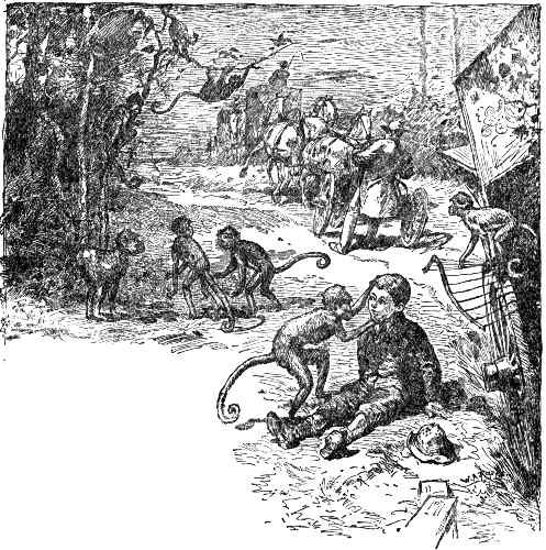 THE BREAK-DOWN, AND ESCAPE OF THE MONKEYS.