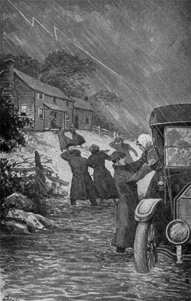 THE ARRIVAL AT THE BARLOW FARMHOUSE