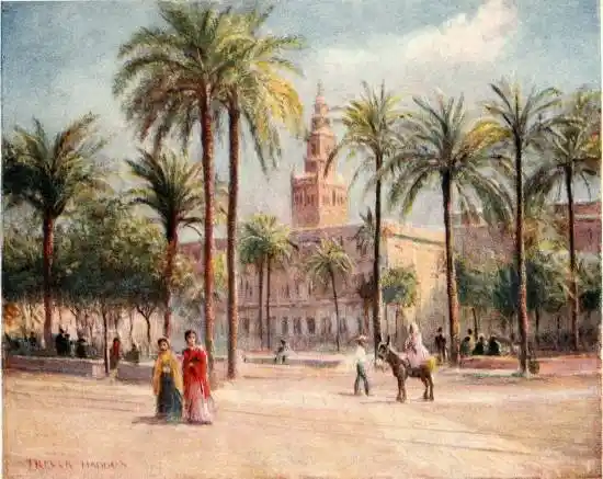 SEVILLE—PLAZA DE SAN FERNANDO