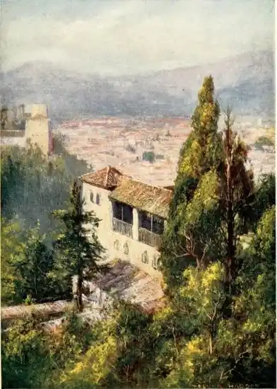 GRANADA—FROM THE GENERALIFE