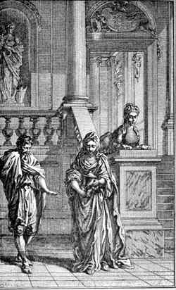 Cornélie et les cendres du grand Pompée.