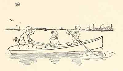 Captain Hawes took them sailing in his catboat