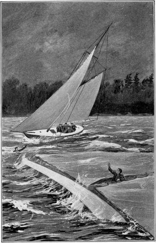 “SAVE US!” CAME FROM THE WATER, AS THE ALICE DREW CLOSER.