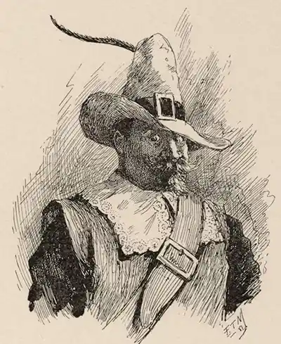 “One who seemed to be the commander”