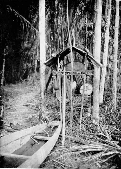 Hut with eatables