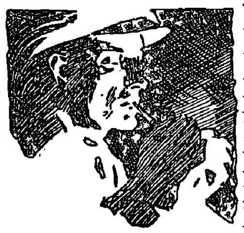 mysterious man in the dark