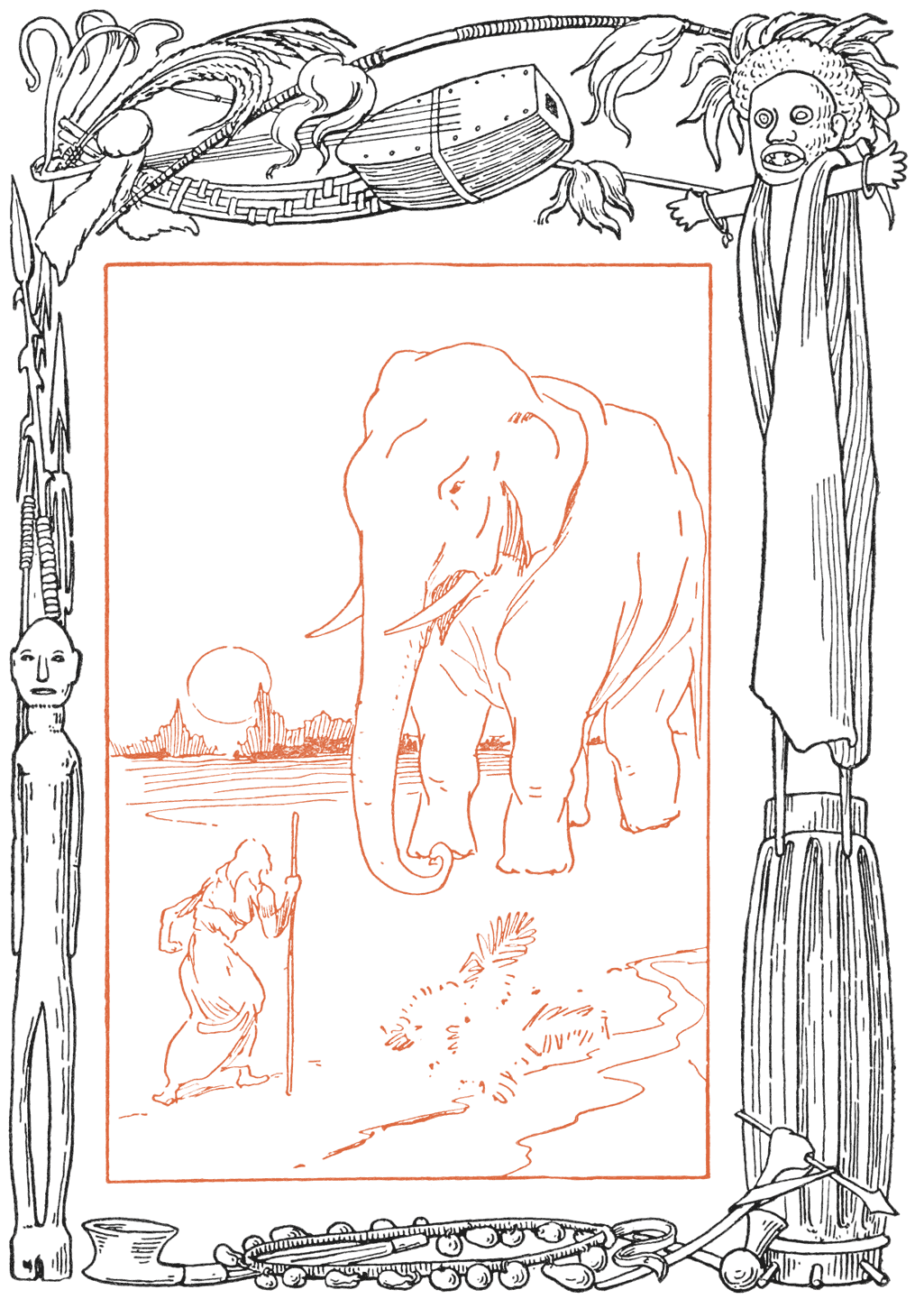 He was twelve feet high as she had said