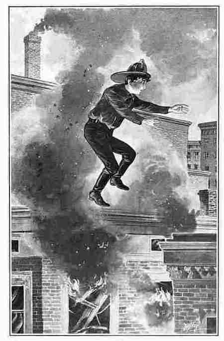 “Came Down on the Next Roof in Safety