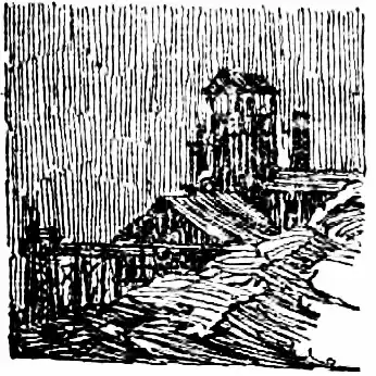 silhouette of Suicide Mine